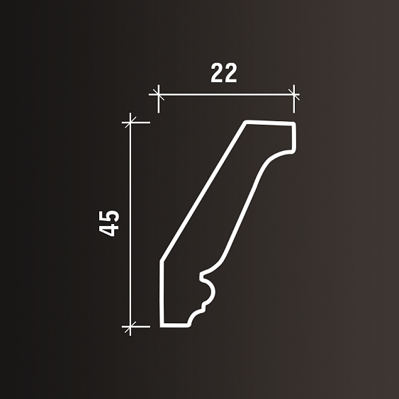 Фото товара европласт Европласт Карниз 1.50.159