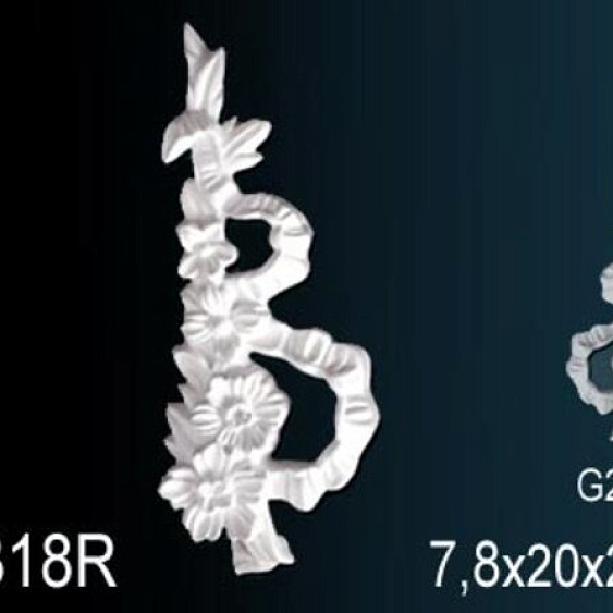 Фото товара перфект Перфект Декоративный орнамент из полиуретана G2318R