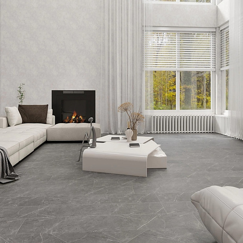 Фото товара ламинат spc Stone Floor Мрамор Графитовый