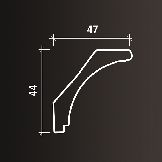 Фото товара европласт Европласт Карниз 1.50.172