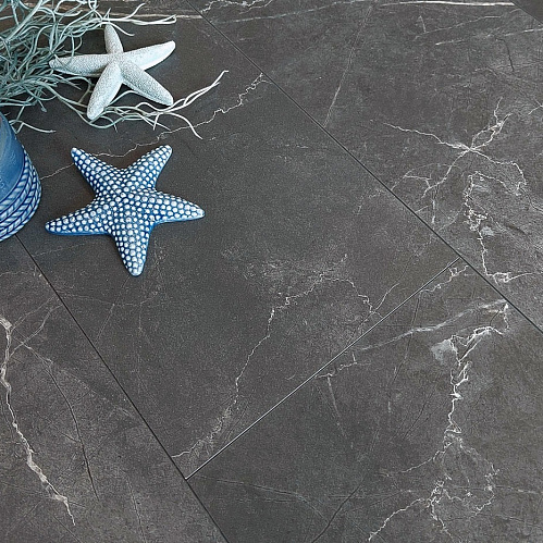 Фото товара ламинат spc Stone Floor Мрамор Графитовый