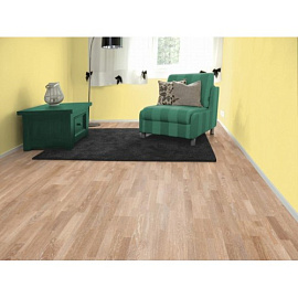 Паркетная доска Upofloor Oak latte 3s