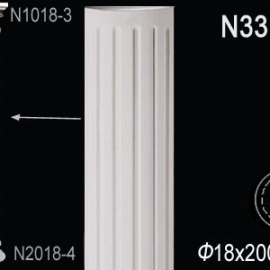 Перфект Перфект Тело полуколонны из полиуретана N3318
