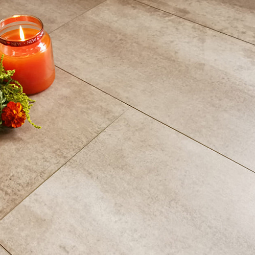 Фото товара виниловый ламинат Stone Floor Плитка Бежевая