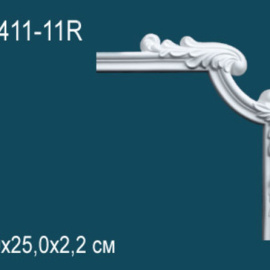 Перфект Перфект Угловой элемент для молдинга из полиуретана AD411-11R