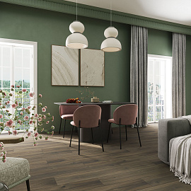 Ламинат Ever Дуб Вирдиа Коричневый