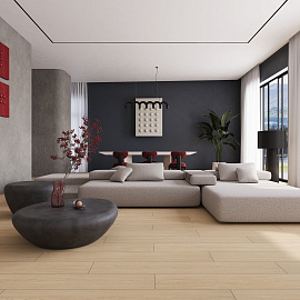 Ламинат Ever Дуб Каселла Натуральный светлый