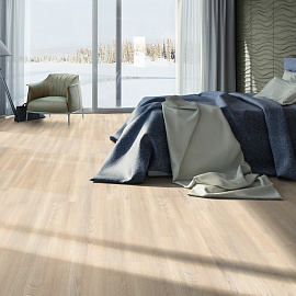 Паркетная доска Tarkett Ясень Белый шелк браш