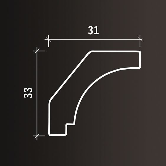 Фото товара европласт Европласт Карниз 1.50.157