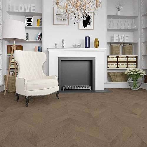 Фото товара паркет ёлка Gran Parte Мокка