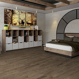 Виниловый ламинат Damy Floor Орех Американский