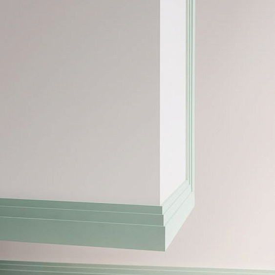 Фото товара orac decor Orac Decor Плинтус SX180 High Line - 12*1,6*200см