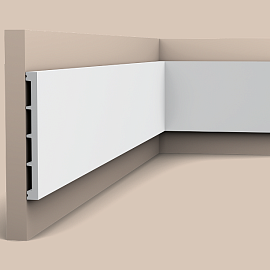 Плинтус Orac Decor Плинтус SX168 SQUARE - 15,1*1,4*200см