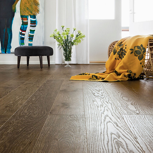 Фото товара паркетная доска FloorWood OAK Madison brown MATT LAC 3S