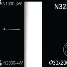 Перфект Перфект Архитектурная колонна из полиуретана N3230W