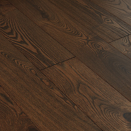 Паркетная доска Amber Wood Ясень Шоколад