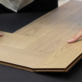 Паркет Ёлка AUSWOOD OAK MALTA HB