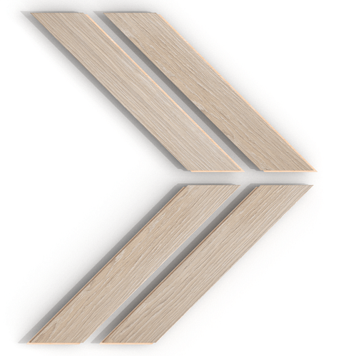 Фото товара паркет ёлка Gran Parte Крема