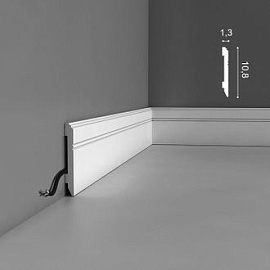  Orac Decor Напольный плинтус SX105 - 10,8*1,3*200см