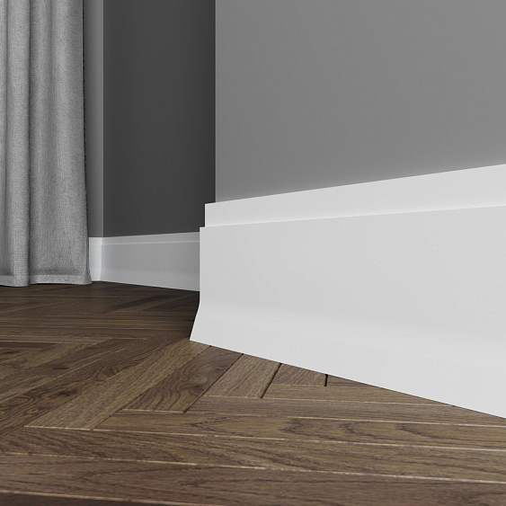 Фото товара ultrawood Ultrawood Плинтус Ultrawood арт. Base 0009 (2440 x 107 x 15 мм.)