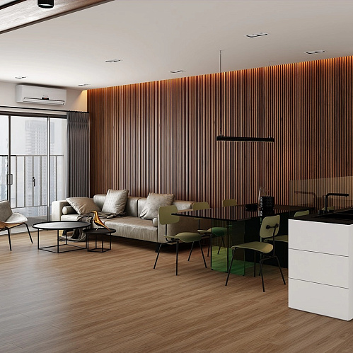 Фото товара ламинат spc Stone Floor Дуб Грейнфилд