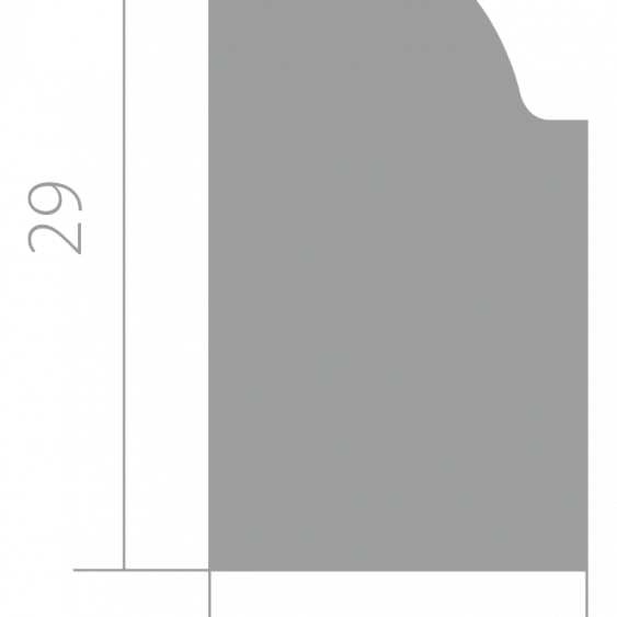 Фото товара ultrawood Ultrawood Молдинг Ultrawood арт. U 0001 (2440 х 29 х 15)
