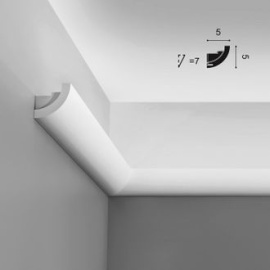 Orac Decor Orac Decor Карниз C362 Curve - 5*5*200см