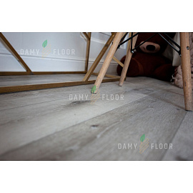 Виниловый ламинат Damy Floor Дуб Состаренный Серый