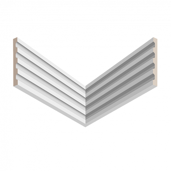 Фото товара ultrawood Ultrawood Наличник Ultrawood арт. N 4300 (2440 х 150 х 15)