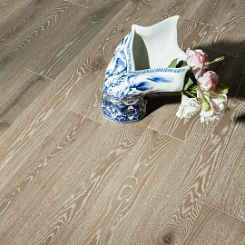 Паркетная доска Coswick Серый кашемир