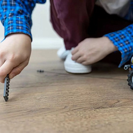 Виниловый ламинат Stone Floor Дуб Пралине