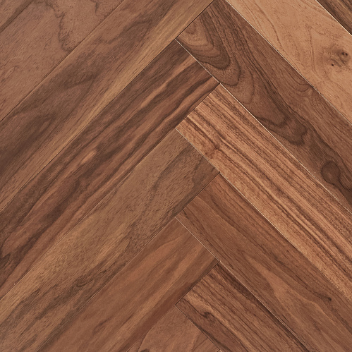 Фото товара паркет ёлка Wood Bee АМЕРИКАНСКИЙ ОРЕХ SELECT