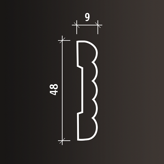 Фото товара европласт Европласт Молдинг 1.51.356