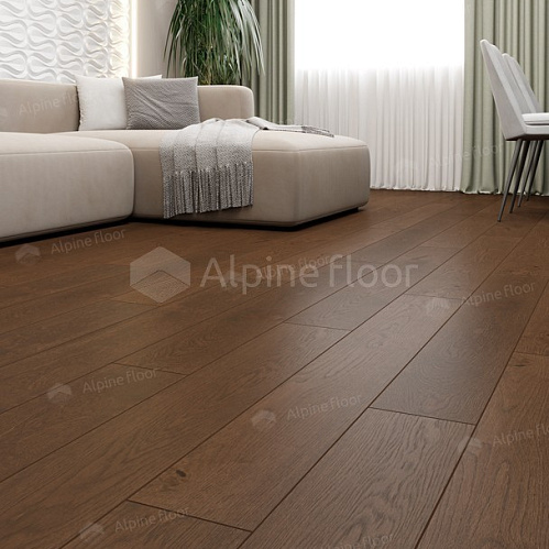 Фото товара инженерная доска Alpine Floor Дуб Марсала