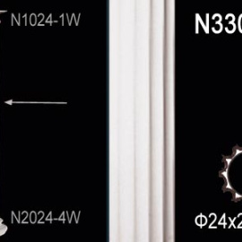 Перфект Перфект Архитектурная колонна из полиуретана N3301W